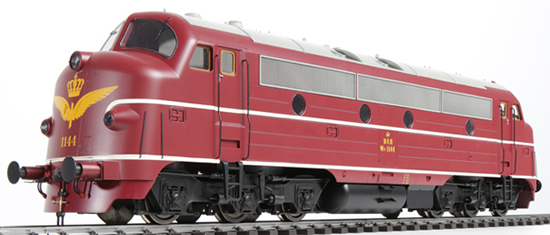 ESU 30225 - Danish Diesel Locomotive Nohab My, 1144 of the DSB