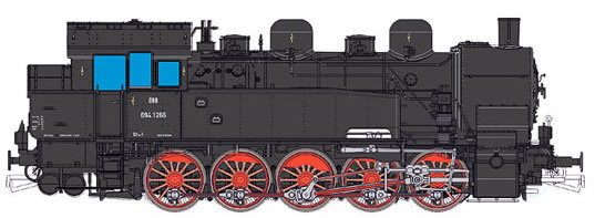 ESU 31105 - Austrian Steam Locomotive Reihe 694 1266 of the OBB (Sound Decoder)