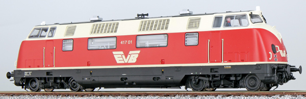 ESU 31334 - German Diesel Locomotive 417 01 EVB of the DB (Sound Decoder)