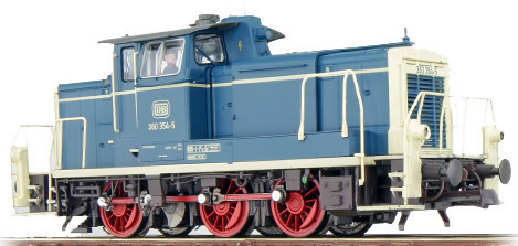 ESU 31411 - German Diesel Locomotive 260 269 of the DB, blue-beige (Sound Decoder and Smoke)
