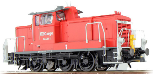 ESU 31412 - German Diesel Locomotive 362 873 of the DB AG, Traffic Red (Sound Decoder and Smoke)