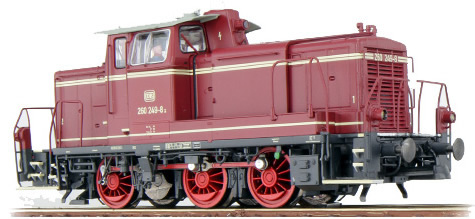 ESU 31414 - German Diesel Locomotive 160 180 of the DB, Old Red (Sound Decoder and Smoke)