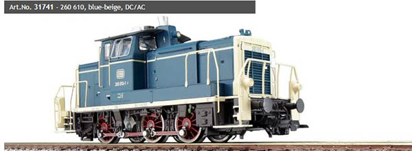 ESU 31741 - German Diesel Locomotive of the DB (DCC Sound)