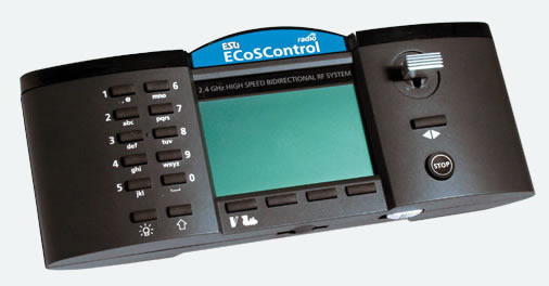 ESU 50112 - ECoSControl Radio wireless handheld for ECoS, single, German / English