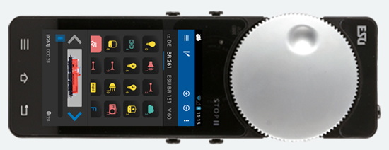 ESU 50113 - Mobile Control II wireless handhelds single regulator for ECoS, German / English