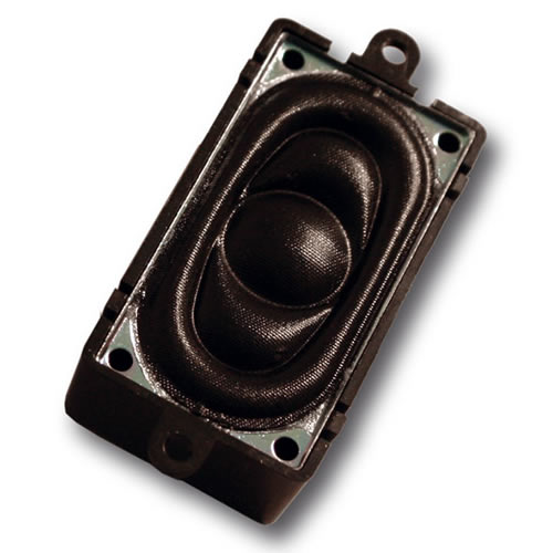 ESU 50334 - Loudspeaker 20mm x 40mm, square, 4 ohms, with sound chamber