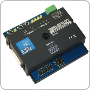 ESU 51802 - SwitchPilot Servo V1.0, 4-fach Servo decoder, DCC/MM, RailCom®