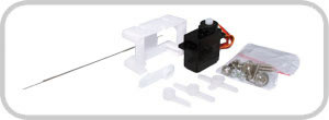ESU 51804 - Servo Motor, precision miniature servo, operated by a micro controller with plastic gear drive, incl