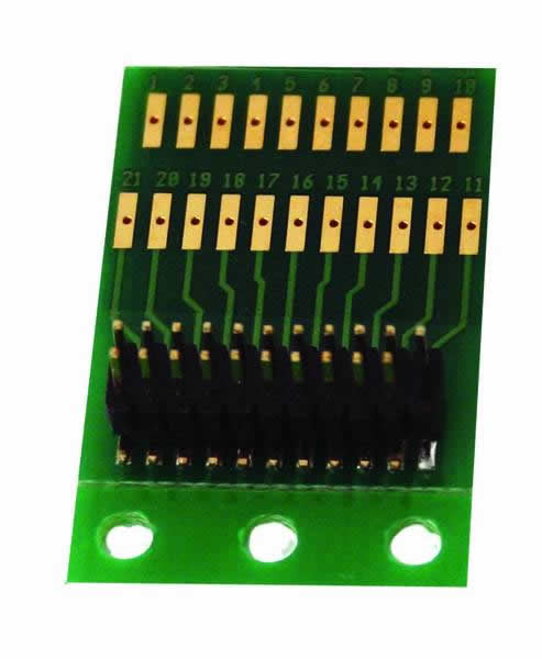 ESU 51967 - Adapter board for LokSound V4.0, LokPilot V4.0 with 21MTC