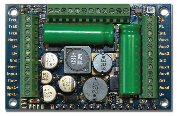 ESU 58513 - LokSound v5 XL DCC/MM/SX/M4 No sounds loaded, Screw Terminal