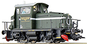 German Diesel Locomotive REGENTALBAHN, green w. Sound and Smoke