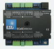 ECoSDetector feedback module, 16 dig. inputs, therefrom 4 RailCom® feedbacks. For 2-digit or 3-digit