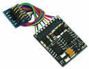 LokPilot V4.0, Multiprotocol MM/DCC/SX, PluX12 plug, cable harness