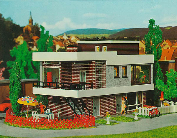Faller 109257 - Modern House with flat roof