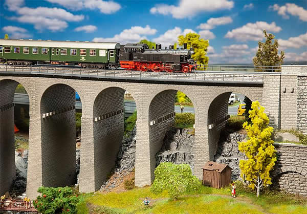 Faller 120465 - Viaduct set, two-track
