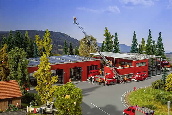 Faller 130160 - Modern fire station