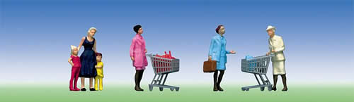 Faller 151035 - Supermarket/shopping trolleys
