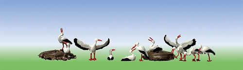 Faller 154006 - Storks in their nest
