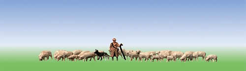 Faller 155510 - Shephard + sheep