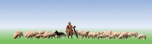 Faller 158051 - Sheep + shepherd