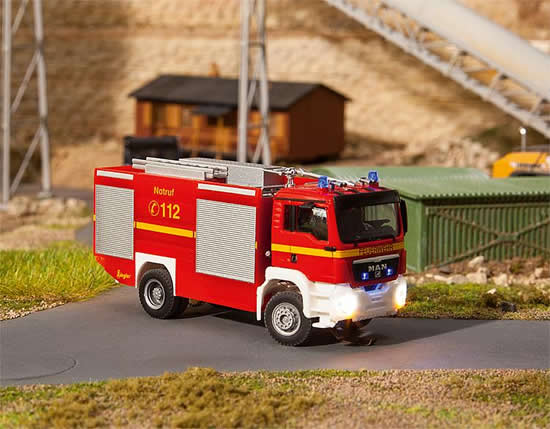 Faller 161306 - Car System Digital 3.0, MAN TGX TLF Fire engine (HERPA)
