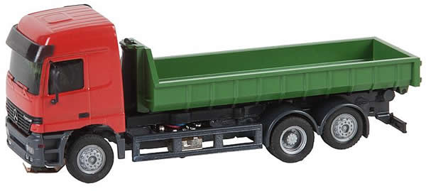 Faller 161481 - Lorry MB Actros LH’96 Roll-off Container (HERPA)