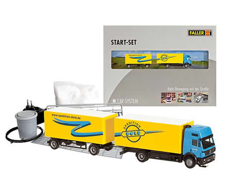 Faller 161521 - Car System Start-Set Trailer truck