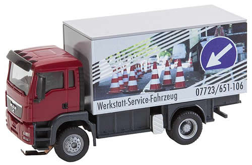 Faller 161554 - Truck MAN TGS Repair Shop Service Truck (HERPA/RIETZE)