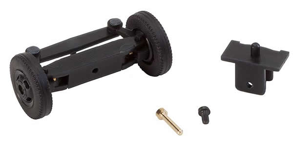 Faller 163011 - Front axle, completely assembled for classic lorries (with wheels)