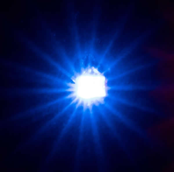 Faller 163742 - 5 self-flashing LEDs, blue
