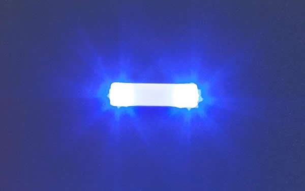Faller 163761 - Flashing lights, 13.5 mm, blue