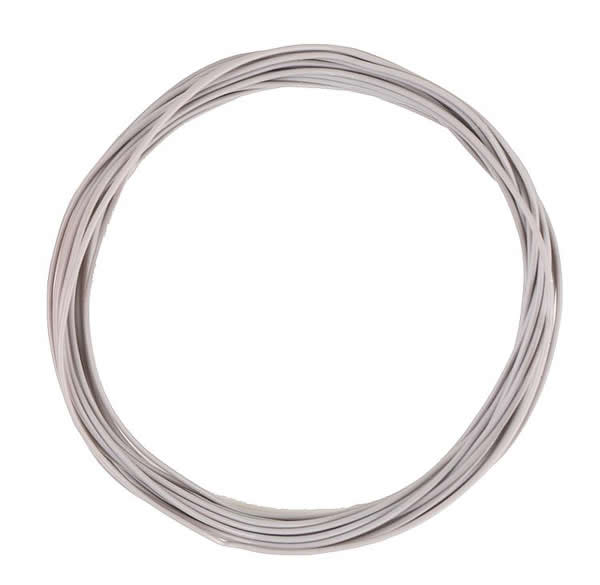 Faller 163784 - Stranded wire 0.04 mm², grey, 10 m