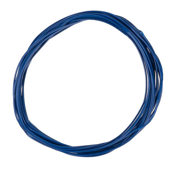 Faller 163786 - Stranded wire 0.04 mm², blue, 10 m
