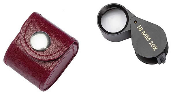 Faller 170527 - Pocket magnifier with case