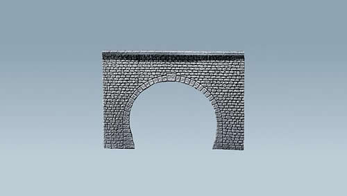 Faller 170881 - Decorative sheet tunnel portal Pros, Natural stone ashlars
