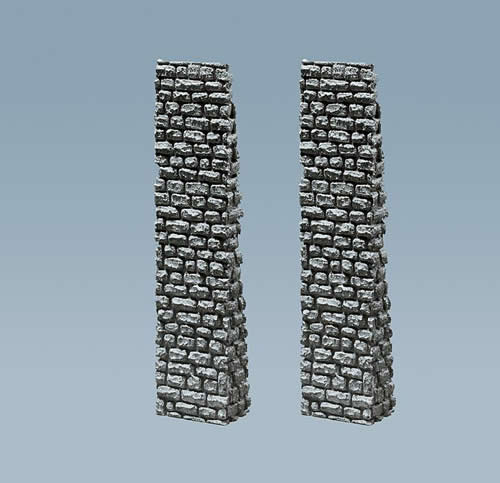 Faller 170895 - Decorative sheet pillar Pros, Natural stone ashlars