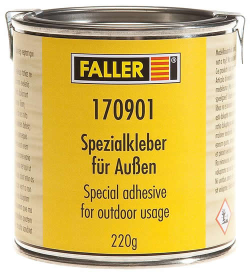 Faller 170901 - Natural stone, Special glue for outdoor usage, 220 g