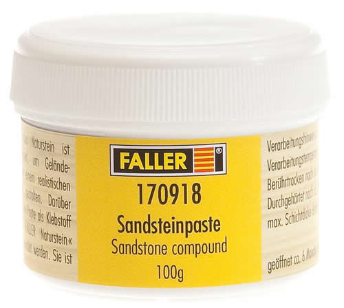 Faller 170918 - Stone paste, 100 g, light brown