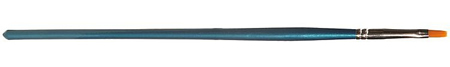 Faller 172123 - Flat brush, synthetic, size 1