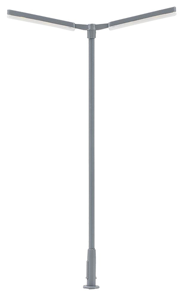 Faller 180222 - LED Cross-mast light, dual-arm, cold white