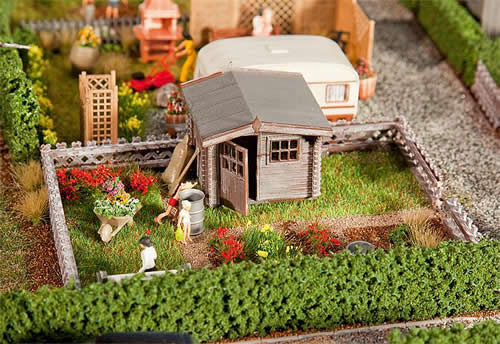 Faller 180492 - Allotments with small garden house