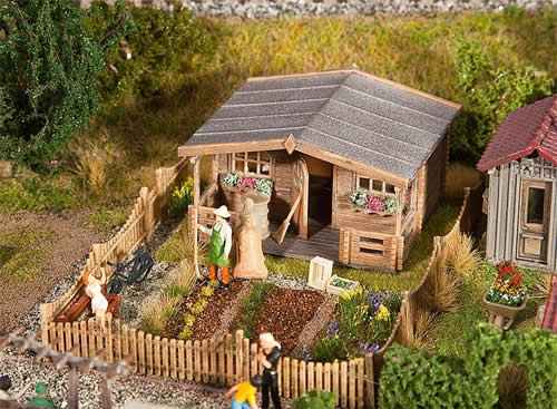 Faller 180493 - Allotments with large garden house