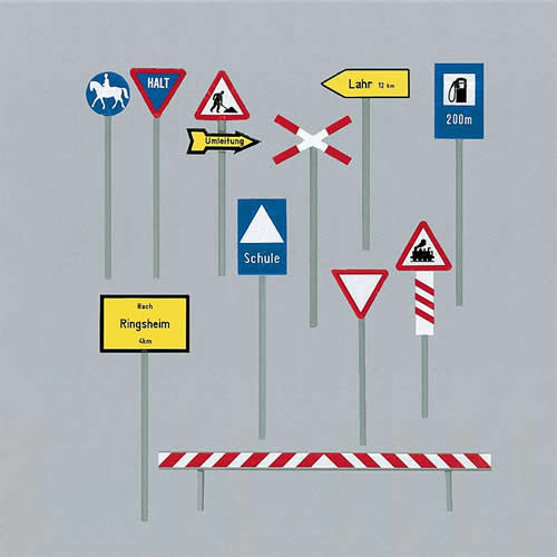 Faller 180539 - Traffic Signs