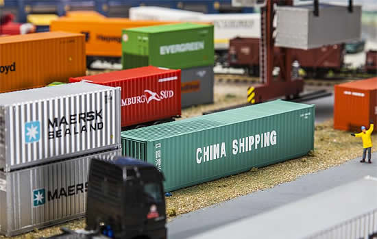 Faller 180844 - 40 Container CHINA SHIPPING
