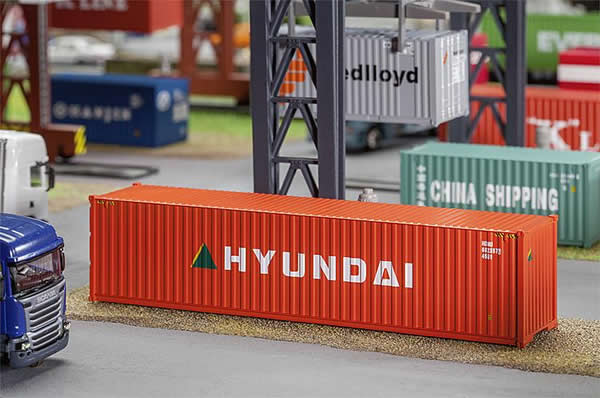 Faller 180849 - 40 Hi-Cube Container HYUNDAI