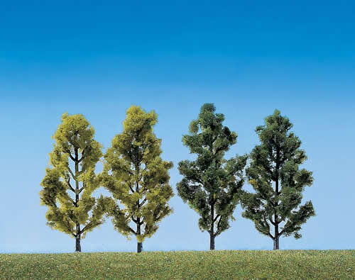 Faller 181405 - 2 Birches + 2 Poplars