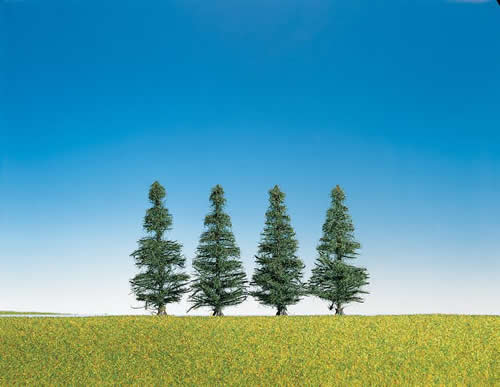 Faller 181431 - 4 Fir trees