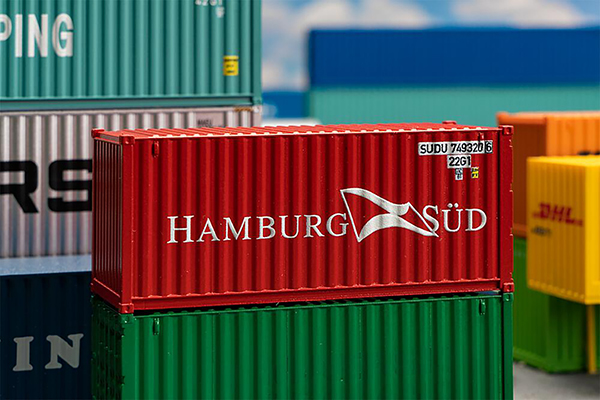 Faller 182001 - 20 Container HAMBURG SÜD