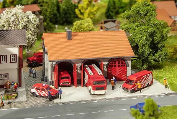 Faller 222209 - Fire brigade engine house