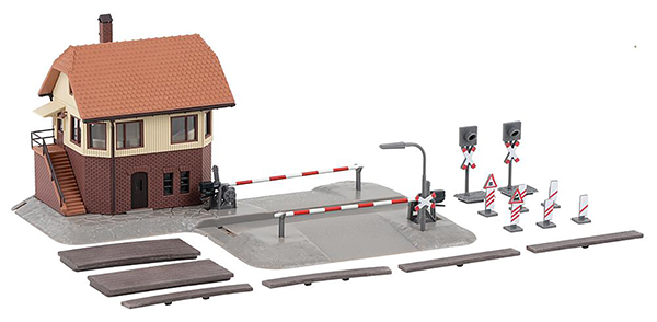 Faller 231718 - Level crossing with signal tower